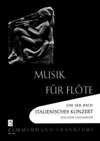 Italienisches Konzert - příčná flétna a klavír