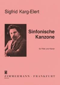 Sinfonische Kanzone - op. 114 - příčná flétna a klavír