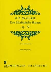 Drei musikalische Skizzen op. 70 - příčná flétna a klavír