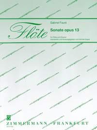Sonata Op 13 - příčná flétna a klavír