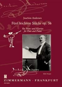 Fünf leichtere Stücke op. 56 - příčná flétna a klavír